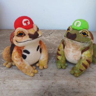 QM Needlefelts - Toadio and Froguigi