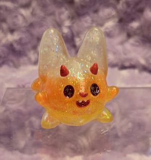 Sprinkle Bat - Crunchy the mini Candy Corn Cat Bat