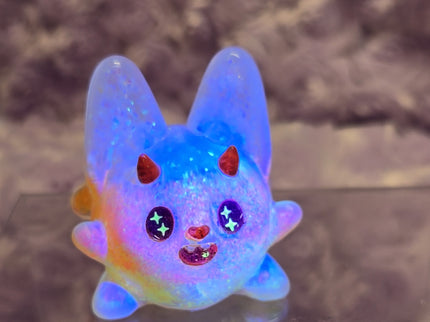 Sprinkle Bat - Crunchy the mini Candy Corn Cat Bat