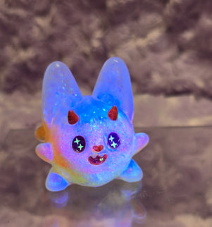 Sprinkle Bat - Crunchy the mini Candy Corn Cat Bat