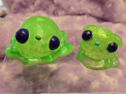 Sprinkle Bat - Slime Pug Set (purple eyes)  (you get both)