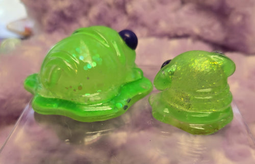 Sprinkle Bat - Slime Pug Set (purple eyes)  (you get both)