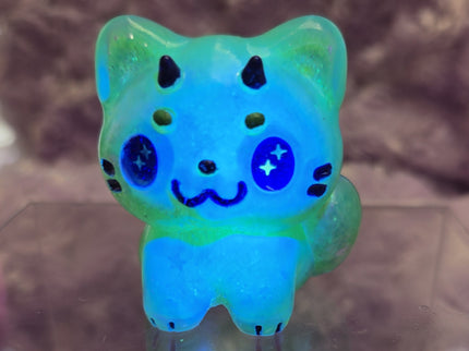 Sprinkle Bat - Spronkle the Glowing SlimeCat Bat (glow)
