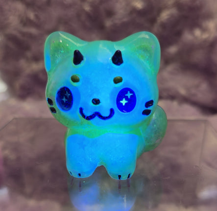 Sprinkle Bat - Spronkle the Glowing SlimeCat Bat (glow)