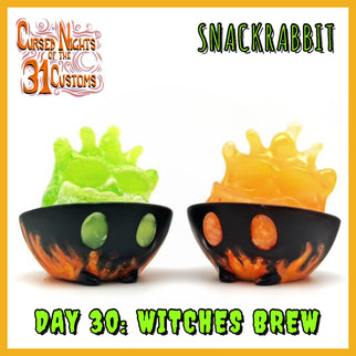 Snack Rabbit - Witches Brew PUMPKIN