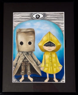 Janelle Jex Art - Mono and Six (Little Nightmares II)