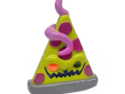 Ghost Fox Toys rest in pizza