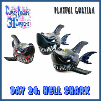 Playfull Gorilla - Hell Shark (2 sizes)