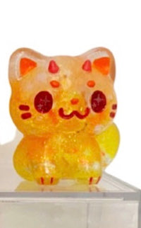 Sprinkle Bat - candy corn chub cat mini