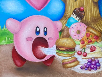 Janelle Jex Art - Kirby and the Whispy Woods