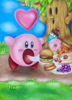 Janelle Jex Art - Kirby and the Whispy Woods