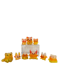 Sprinkle Bat - candy corn chub cat