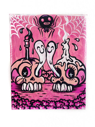 Jessie Gandarilla -Paint and flames