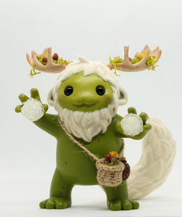 Beanie Bat - Eldermoor Green Boo