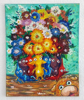 jessie gandarilla - Pikmin bouquet