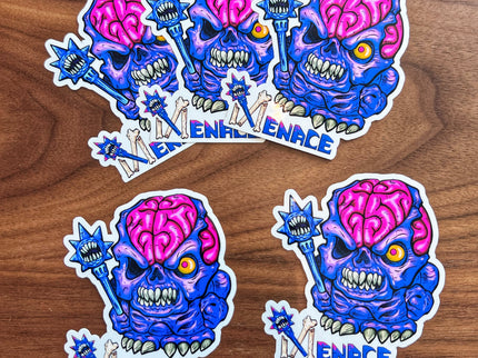 Menace Sticker