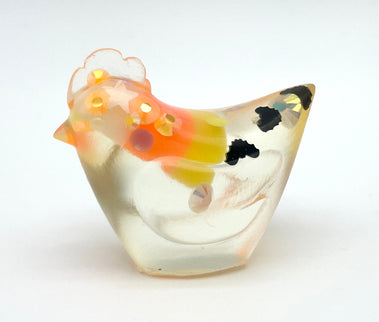 Victoria Rose- Large Chicken confetti