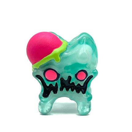 Glow Bones bubble gum head Rotty