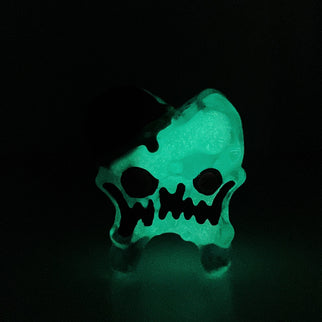 Glow Bones bubble gum head Rotty