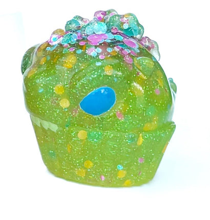 Lime Confetti Kaiju Candy (Sparkle)