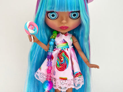 Janelle Jex Art:  “Miss Lollipop Swirl”