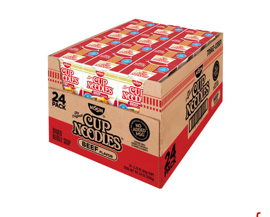 Nissin Cup Noodles Beef