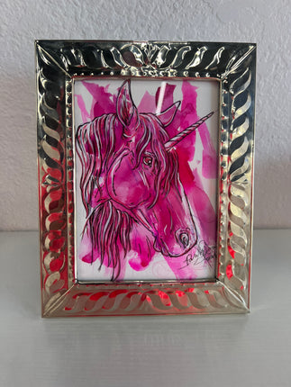 Silver Pick Studios - Magenta Unicorn,