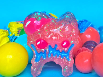 Blue & Pink Sparkle Bubblegum Rotty