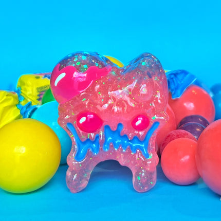 Blue & Pink Sparkle Bubblegum Rotty