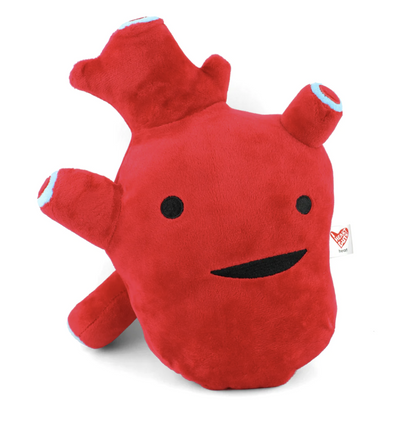 Heart Plushie - I Got The Beat! - Plush Organ Stuffed Toy Pillow