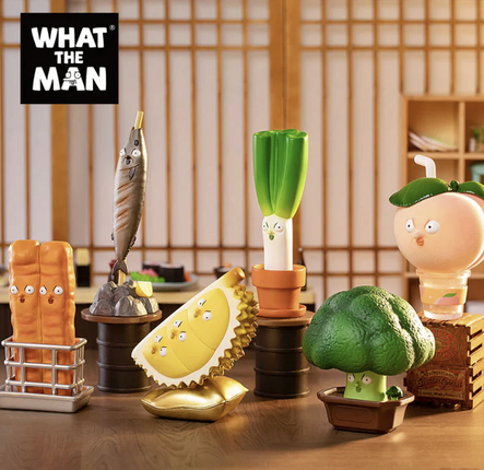 What The Man Food blind box series