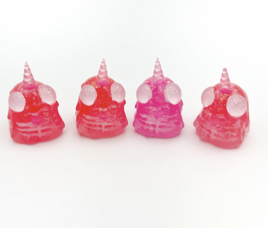 Doompyart - PANK double cast Blobicorns