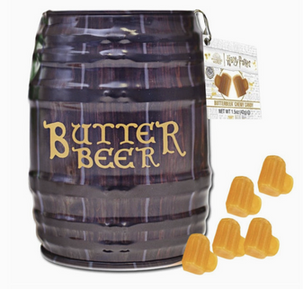 Harry Potter Butterbeer Chewy Candy Barrel Tin 1.5 oz