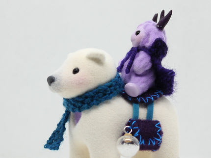 Beanie Bat - Seren and Starshroud Polar Bear