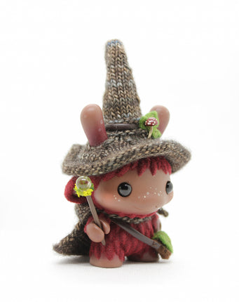 Beanie Bat - Snaggletooth Burgundy Dunny