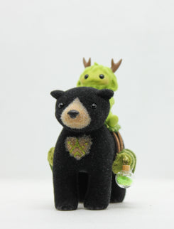 Beanie Bat - Sylwaine and Willow Black Bear