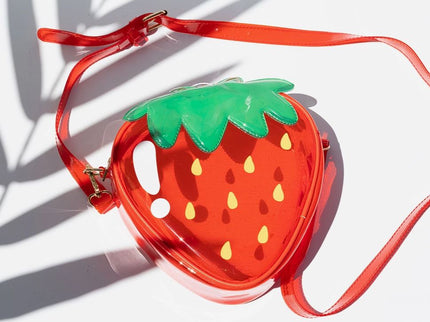 Jelly Fruit Handbag - Strawberry