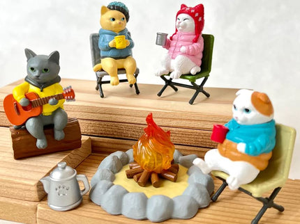 Campfire Cat Figurine