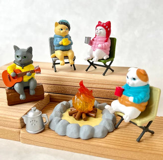 Campfire Cat Figurine