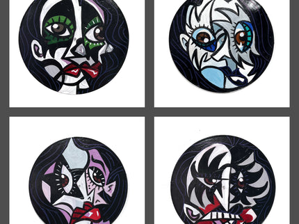 Cubist Kiss set of 4 records - Betajayrilla