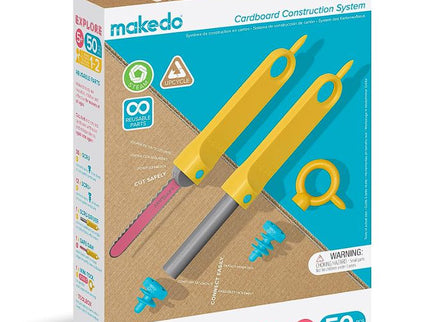 Makedo Explore | Upcycled Cardboard Construction Toolkit