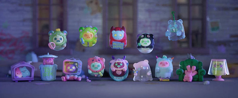 ShinWoo GHOST BEAR HOUSE Blind Box Series